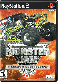 Monster Jam Maximum Destruction PAL Playstation 2  box art